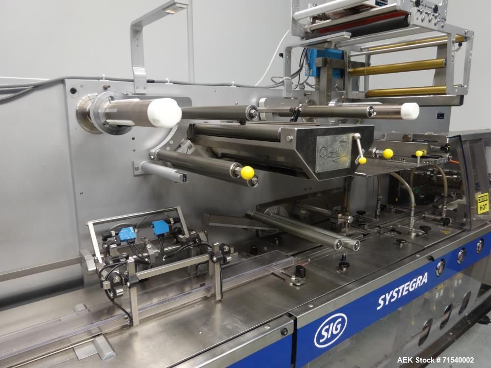 Used SIG Model HBL Horizontal Flow Wrapper for Hermetic Packaging
