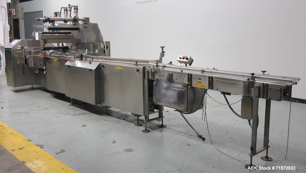 Used- Campbell Packaging / FMC WS20-II L.H. Series II Horizontal Flow Wrapper.