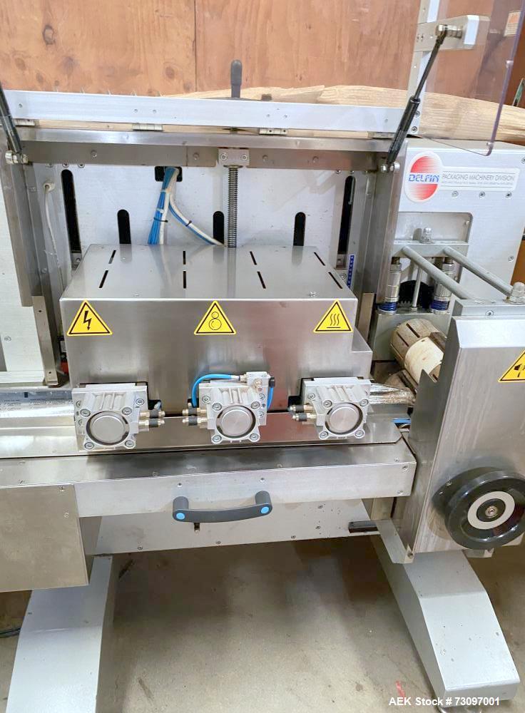 Delfin Inverted Seal Horizontal Flow Wrapper, Model Sirio 500-E