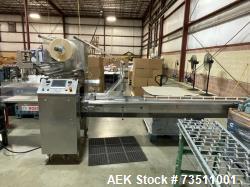Used Bosch Pack 102 Horizontal Flow Wrapper | 8” Jaws | Markem X40 Coder | Extra Parts