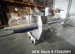 Used Doboy Linium 301 Horizontal Flow Wrapper | Up to 100 PPM | 8’ Lugged Infeed | 9” End Seal | Stainless Contact Parts