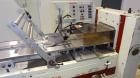 Used Ameripak Model 140S Horizontal Wrapper capable of speeds up to 100 feet per minute. Printed Film Registered Wrapper is convertible with modular fin seal assemblies for either shrink or supported...