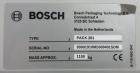 Used Bosch Pack 201HS Horizontal Wrapper