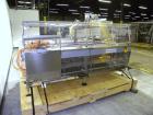 Used Bosch Sigpack HBL Horizontal Flow Wrapper. Capable of speeds up to 200 packages per minute. Machine has a package size range of: length 50 to 300mm, width up to 120mm, height up to 60mm. Has a m...