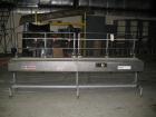 Used Bosch Model Linium IL-3, three belt servo infeed.