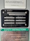 Used Bosch Horizontal Flow Wrapper – Model Pack 101 | 50–150 PPM | Fin Seal | SS Construction