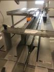 Used Bosch Horizontal Flow Wrapper, Model Pack 201. Machine is rated for speeds up to 450 packages per minute (depending on package size and changeparts). Has a size range of: 40 mm (1.5