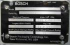 Bosch (Syntegon) Model Pack 201 Horizontal Wrapper with 2 Up Seal Jaws. 250 PPM
