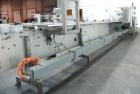 Used Delta Model Eagle Horizontal Flow Wrapper with inline feeder. Last running confectionary product from 300 to 585 pieces per minute. Has servo axis, inline product feeder that spaces each product...