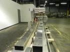 Used Bosch Doboy Linium 311 horizontal wrapper. 1 up crimper capable of speeds up to 150 packages per minute (can run up to 350 packages per minute on a 2 up configuration). Has a 120mm Crimper diame...
