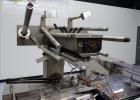 Used Bosch (Doboy) Linium 311 horizontal wrapper. Parts Machine Only.  1 up crimper capable of speeds up to 150 packages per minute (can run up to 350 packages per minute on a 2 up configuration). Ha...