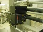 Used Doboy Mustang IV Horizontal Wrapper capable of speeds up to 150 cpm. 2 up unit with Markem 9820 hot stamp coder. Package size range up to 6-1/2