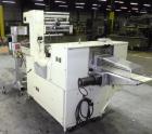 Used Doboy Mustang IV Horizontal Wrapper. Machine is capable of speeds up to 90 cpm. The Doboy is a 1 up unit with film registration and an Argus bar code scanner. Package size range: length up to 15...