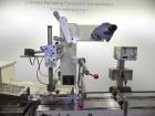 Used Doboy Model Mustang IV Horizontal Wrapper. Machine is capable of speeds up to 90 cpm. 1 up unit withh film registration andArgus bar code scanner. Package size range: length up to 15