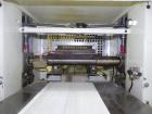Used Doboy Model Mustang IV Horizontal Wrapper. Machine is capable of speeds up to 90 cpm. 1 up unit withh film registration andArgus bar code scanner. Package size range: length up to 15
