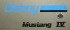 Used Doboy Mustang IV Horizontal Wrapper. Machine is capable of speeds up to 150 cpm. 2 up unit with film registration. Package size range: length up to 15