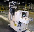 Used Doboy Mustang Horizontal Wrapper. Machine is capable of speeds up to 96 packages per minute. Has a one up head, print registration and Markem 984 hot stamp date coder. Machine has SmartEye senso...