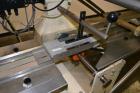 Used Doboy Mustang Horizontal Wrapper. Machine is capable of speeds up to 96 packages per minute. Has a one up head, print registration and Markem 984 hot stamp date coder. Machine has SmartEye senso...