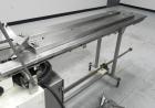Used Doboy Model Scotty II Horizontal Flow Wrapper. Machine is capable of speeds up to 60 packages per minute. Has 6' Long lugged Carrier Style chain infeed on 12” centers. Package size range: (lengt...