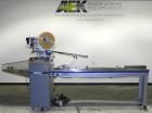 Used Bosch Doboy Model Stratus Horizontal Wrapper. Machine is capable of speeds from 20 to 150 packages per minute. Single up crimper 7