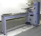 Used Bosch Doboy Model Stratus Horizontal Wrapper. Machine is capable of speeds from 20 to 150 packages per minute. Single up crimper 7