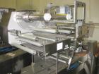 Used Fuji Model FW3400 Alpha VI Horizontal Wrapper capable of speeds from 10-150 packages per minute now configured 1-up. Product size range: length 1.5