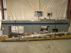Used Hayssen Gas Fush Horizontal Wrapper, Model RT-1000 R. Capable of speeds up to 160 packages per minute. Inverted seal with Accutrac film feed system. Package size range: length 4.25