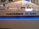 USED: Hayssen RT1000 MAP horizontal wrapper (horizontal form, filland seal machine) capable of speeds up to 160 ppm. Inverted seal withAccutrac film feed system. Package size range: length 4.25