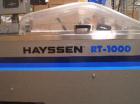 USED: Hayssen RT1000 MAP horizontal wrapper (horizontal form, filland seal machine) capable of speeds up to 160 ppm. Inverted seal withAccutrac film feed system. Package size range: length 4.25