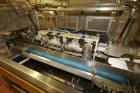 Used Ilapak Delta 4000 LDR-3SSC Horizontal Flow Wrapper with long dwell and zipper attachment. Has automatic smart belt feeder and last doing frozen waffles. Walking beam long dwell head with gusset ...