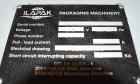 Used Ilapak Model Carrera 1000/40 Automatic Horizontal Flow Wrapper