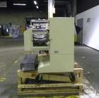 Used Ilapak Lynx Compak Model DUE Horizontal Wrapper capable of speeds up to 130 packages per minute. Has a two up sealing head and 2 speed 6' long lugged chain infeed on 9