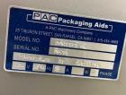 Used Packaging Aids FW 400F Horizontal Flow Wrapper | 120 PPM | Gas Flush | Tear Notch | Built 2022