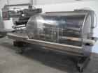 Used Rose Forgrove Flow Wrapping Machine, Model Integra 602. Stainless steel construction. Speeds up to 150 pieces per minute (depending on product size and film material). Long dwell crimping statio...