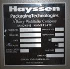 Used Rose Forgrove Model RF305 Merlin Automatic Horizontal Wrapper