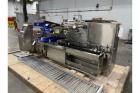 Used SIG Horizontal Flow Wrapper, Model HBM. Wrapper is rated for speeds from 50 to 350 packages per minute. Has a 7.5