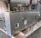 Used- SIG Horizontal Flow Wrapper, Model HBM. Wrapper is rated for speeds from 50 to 350 packages per minute. Has a 7.5