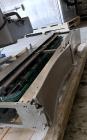 Used SIG Horizontal Flow Wrapper, Model HBM. Wrapper is rated for speeds from 50 to 350 packages per minute. Has a 7.5