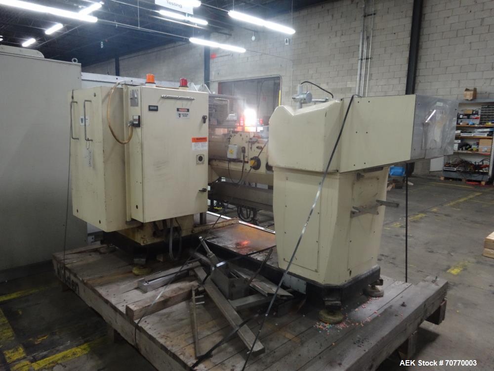 Used Autowrappers Automatic Intermittent Motion Roll Wrapping Machine, Model S-