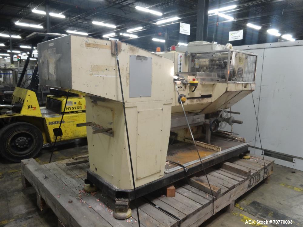 Used Autowrappers Automatic Intermittent Motion Roll Wrapping Machine, Model S-