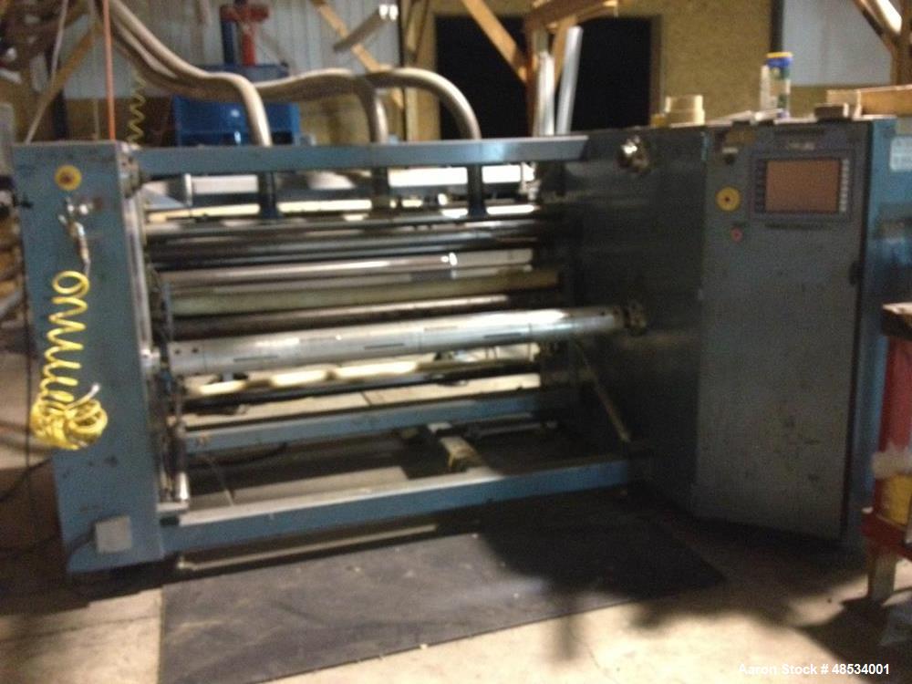 Used Pinnacle Converting Slitter Rewinder.