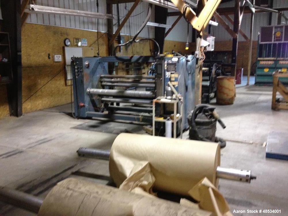Used Pinnacle Converting Slitter Rewinder.