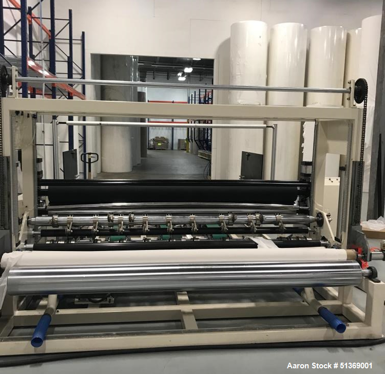 Used Chuangda Machinery, Winder/Slitting Machine for Jumbo Rolls.