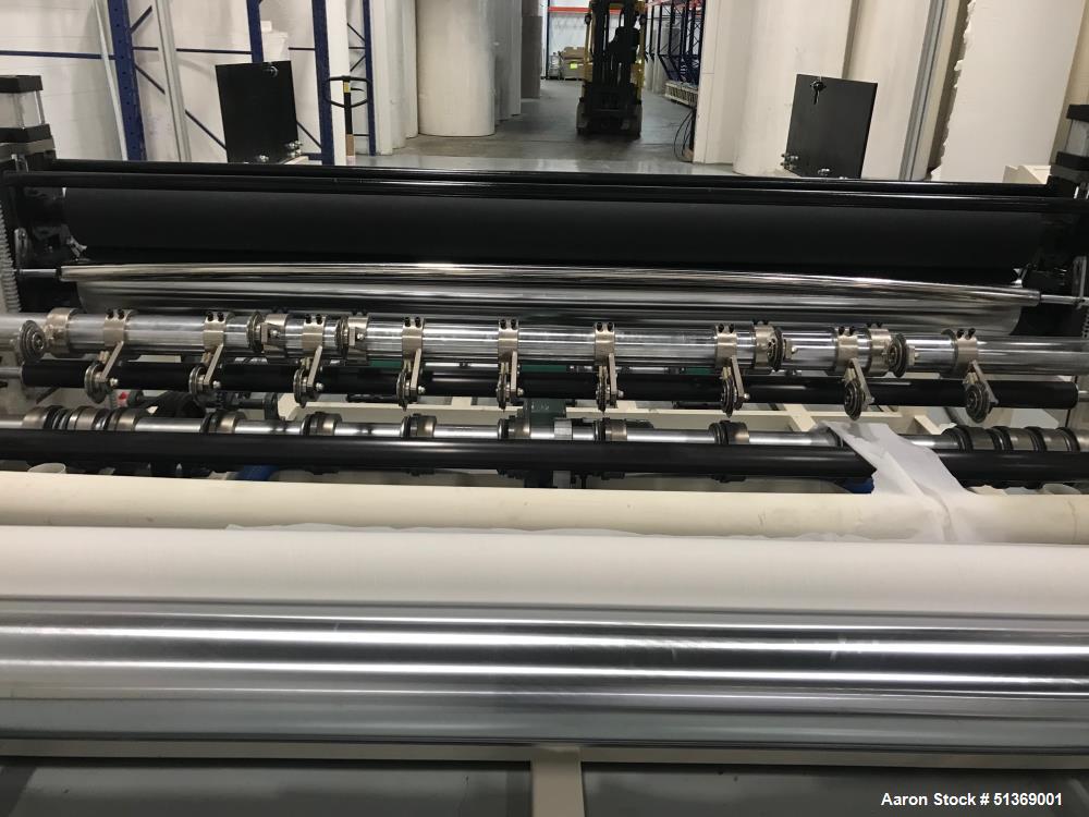 Used Chuangda Machinery, Winder/Slitting Machine for Jumbo Rolls.
