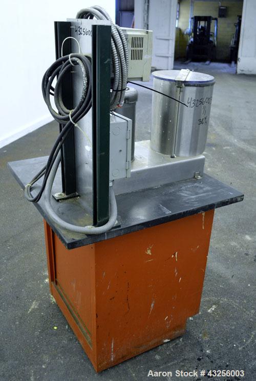 Used Adirondack Machine Formax High Consistency Laboratory Pulper, Model 450H, Catalog# N-100V, 316 Stainless Steel.Capacity 450 grams (1 lb) AD Fiber at 15% consistency, operating consistency 5% To ...