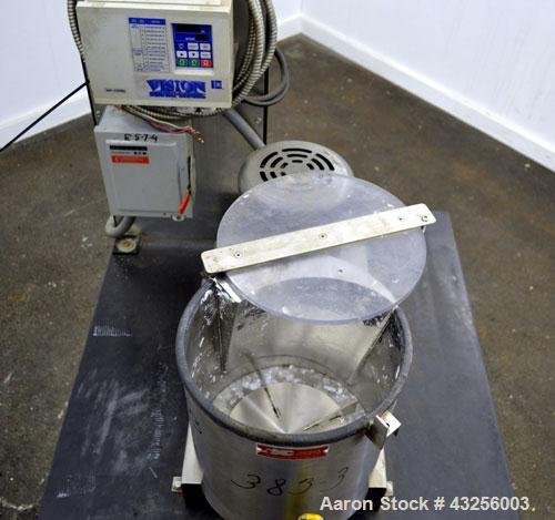 Used Adirondack Machine Formax High Consistency Laboratory Pulper, Model 450H, Catalog# N-100V, 316 Stainless Steel.Capacity 450 grams (1 lb) AD Fiber at 15% consistency, operating consistency 5% To ...