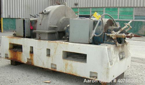 Used C.E. Bauer Double Disc Refiner, Model 400-SF-5