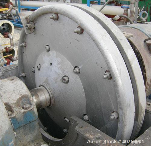 Used C.E. Bauer Double Disc Refiner, Model 400-SF-5