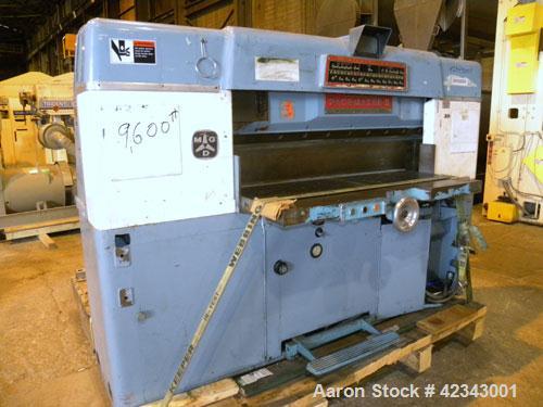 Used Lawson Pacemaker II Hydraulic Clamp Cutter, Model 52