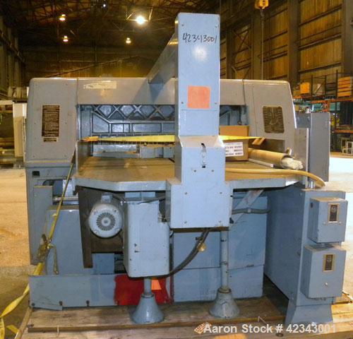 Used Lawson Pacemaker II Hydraulic Clamp Cutter, Model 52
